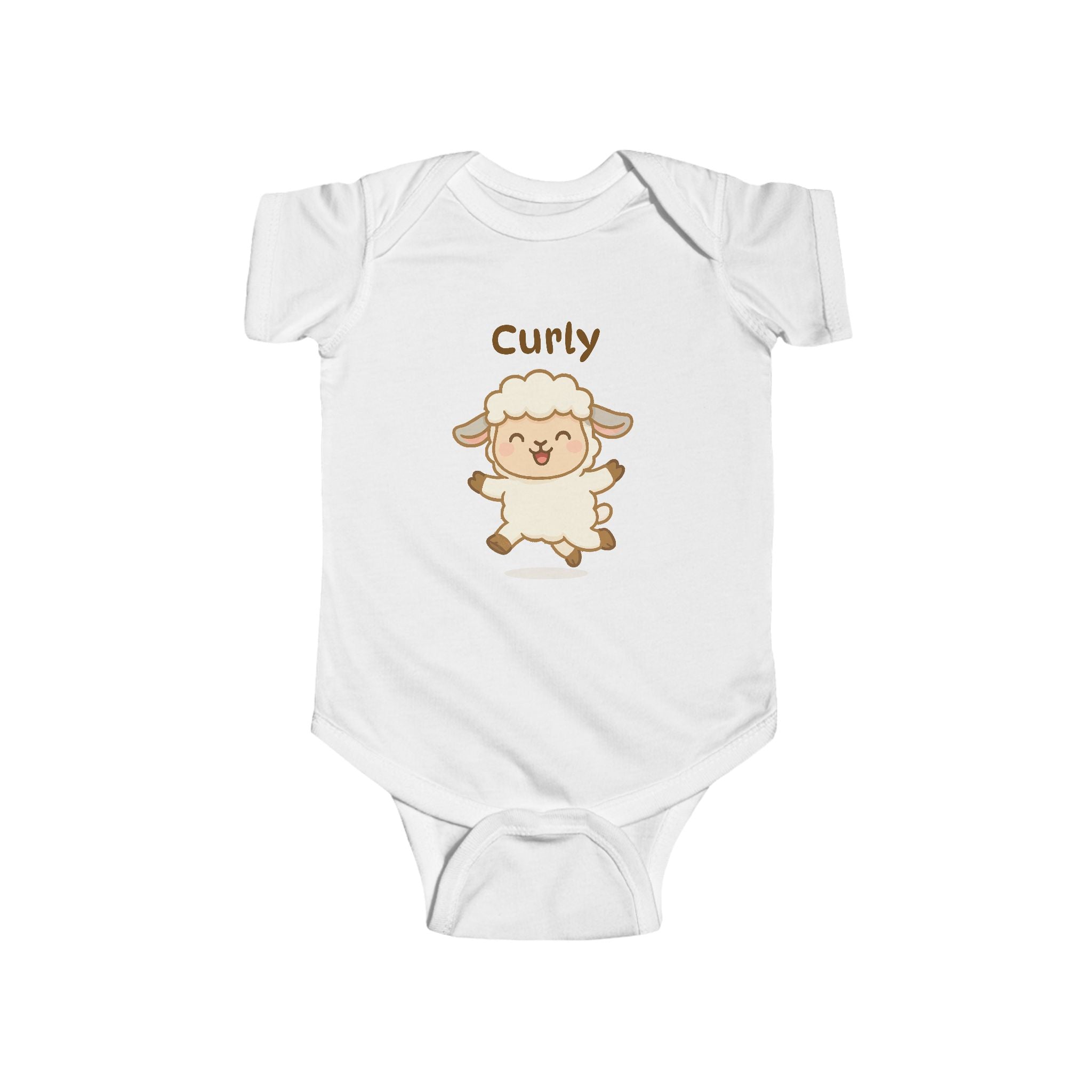 Little Lamb Baby Bodysuit, Funny Infant Outfit, Cute Baby Clothes
