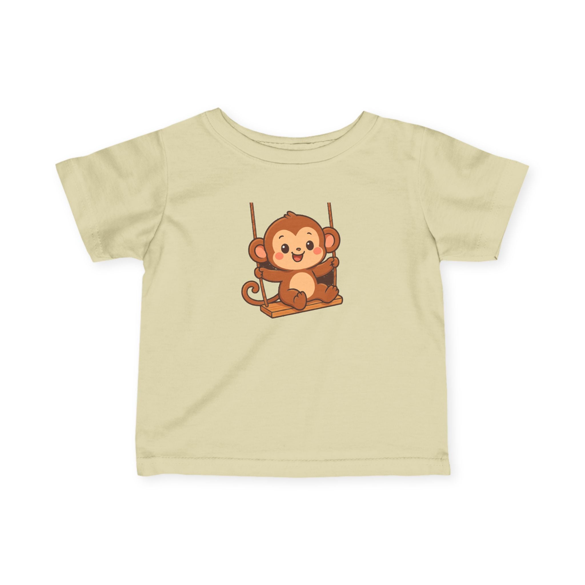 Monkey fun Infant Tee, Baby Shirt, Toddler Tee, Farm Animal T-Shirt