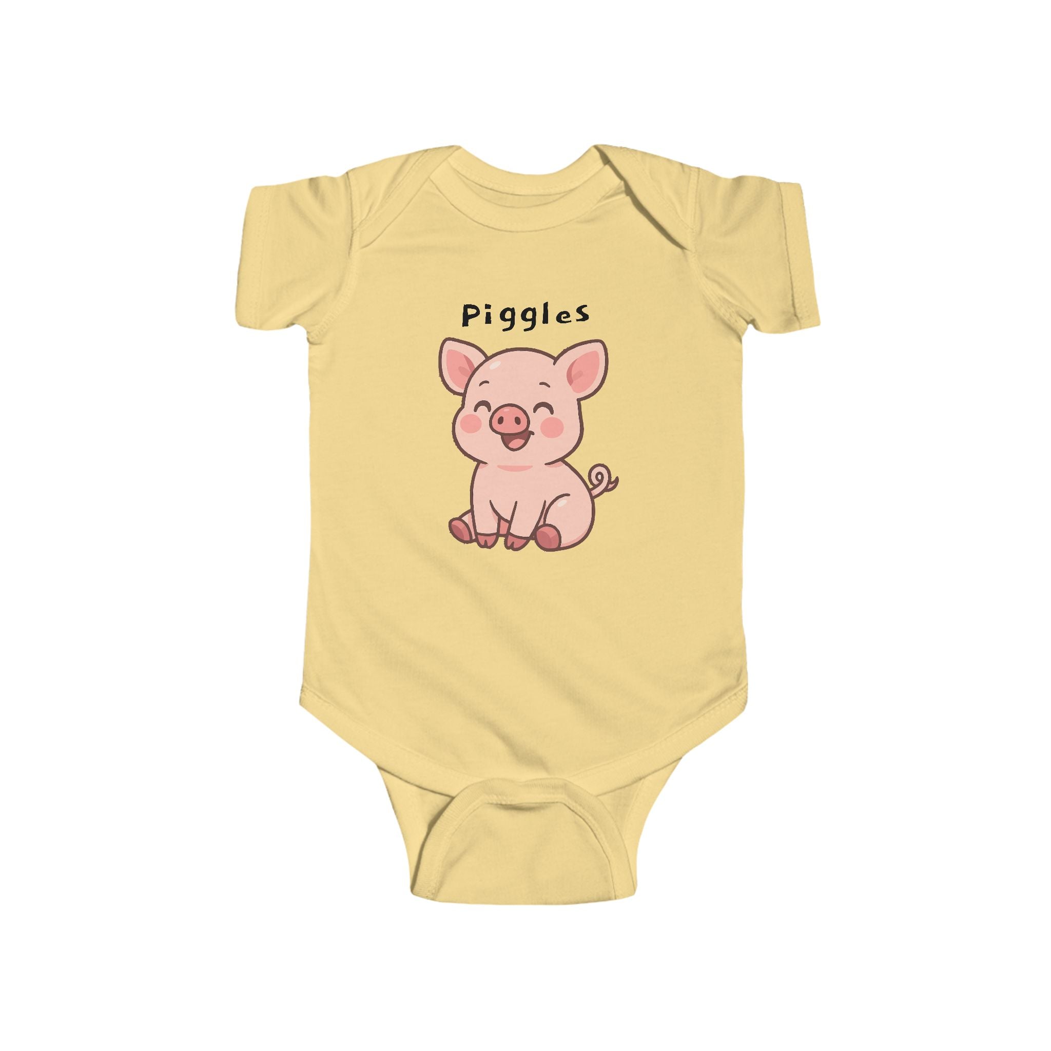 Cute Piglet Baby Bodysuit, Funny Infant Outfit,Cute Baby Clothes