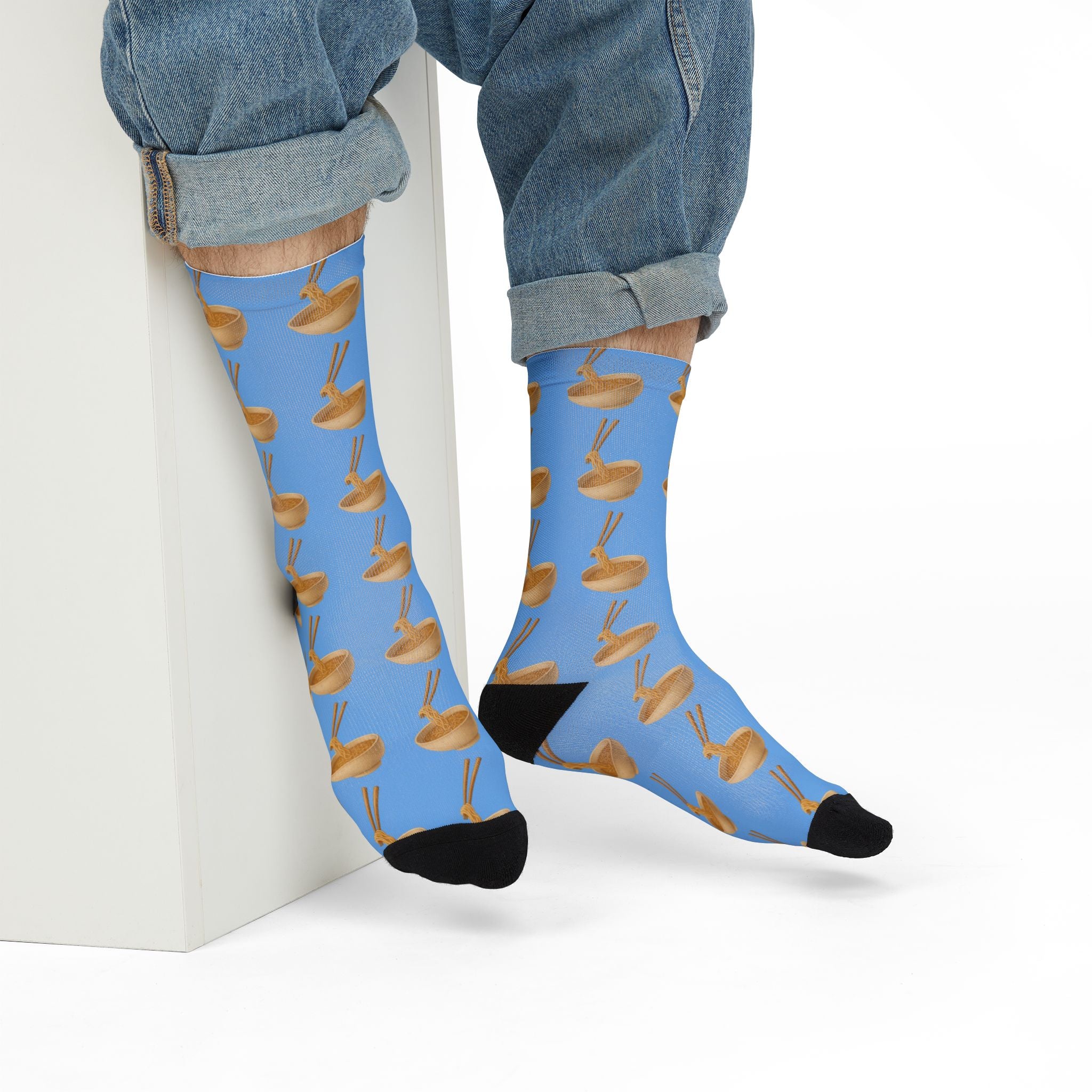 For the love of Ramen, Sublimation Crew Socks