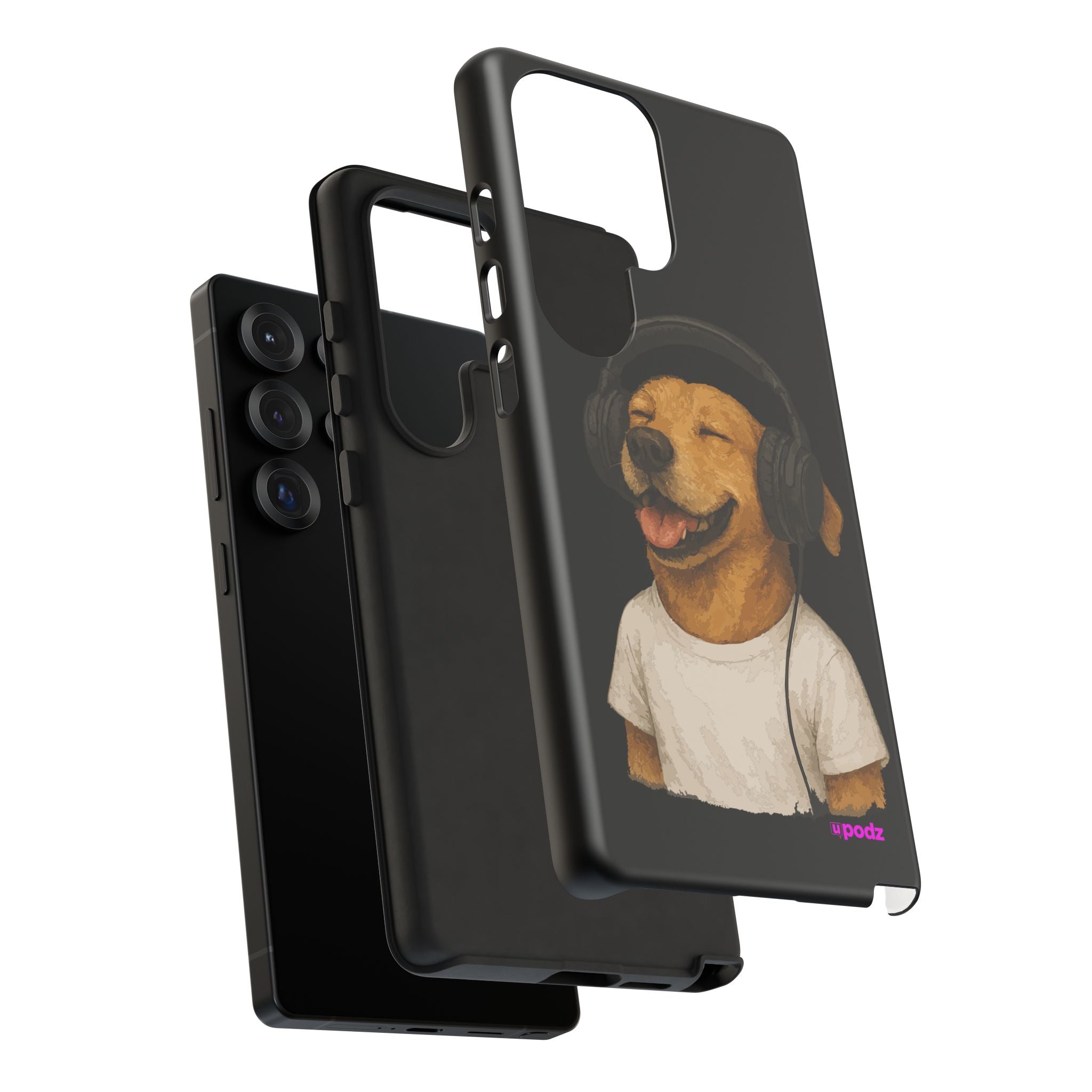 Puppy Vibes Design, Tough Cases, Phone Cover