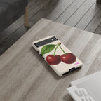 Red Cherry Design, Tough Cases, Phone Cover