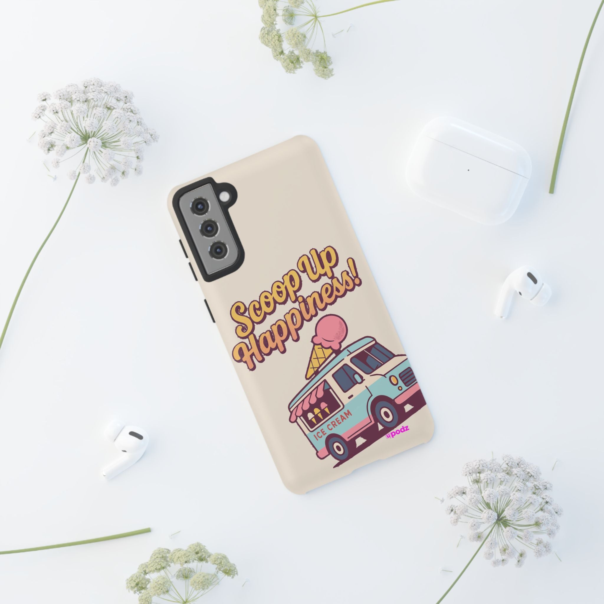 Scoop Up Happiness Design, Tough Cases, Phone Cover