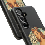 Route 66 Design, Tough Cases, Phone Cover, Unique Gift