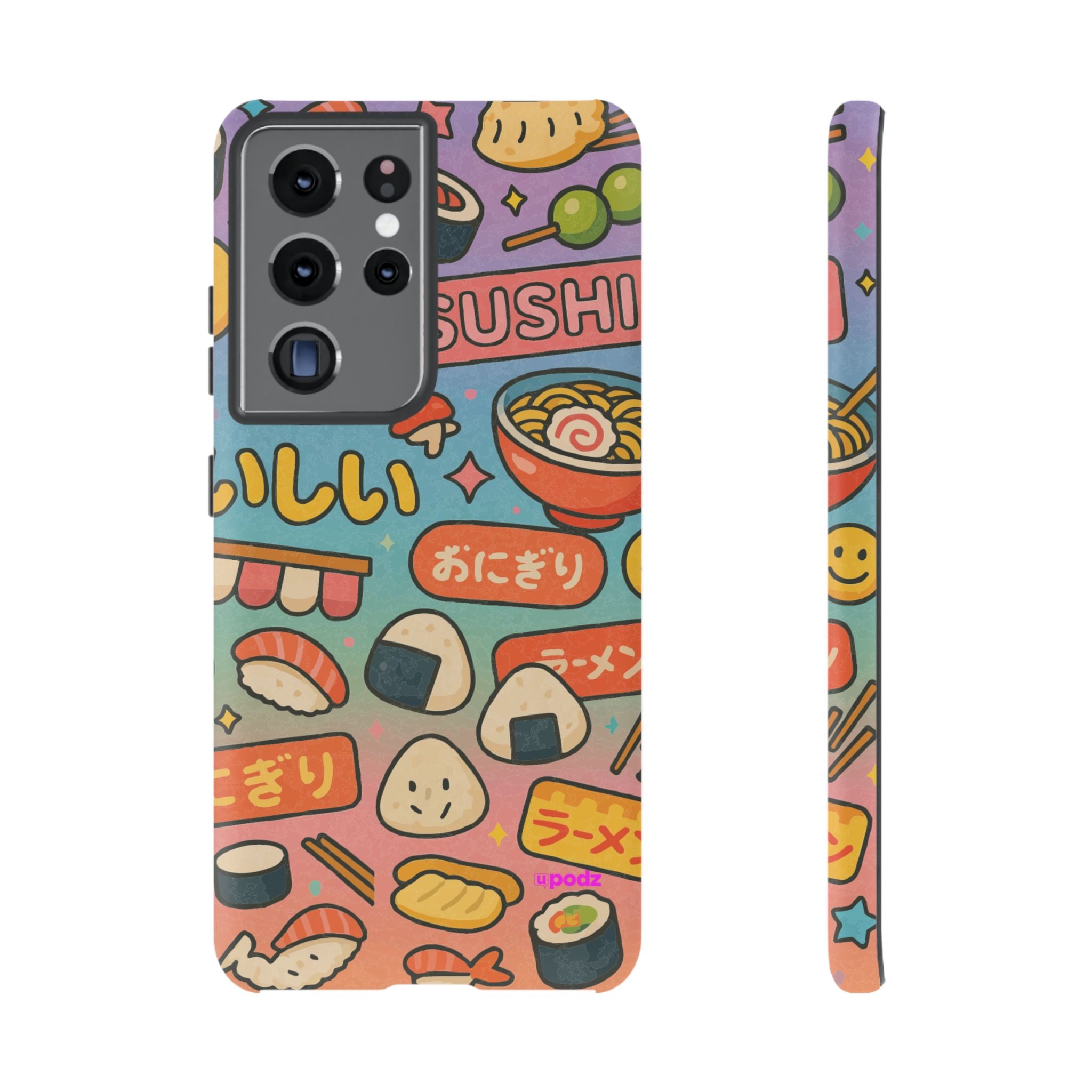 I love Sushi, White Cover Design, Tough Cases, Phone Cover