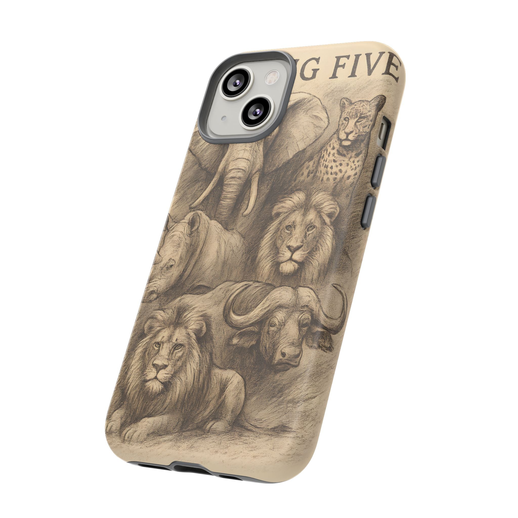 The Big 5 Design, Tough Cases, Phone Cover, Unique Gift