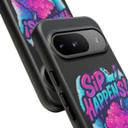 Sip Happens Phone Case Design, Tough Cases, Phone Cover