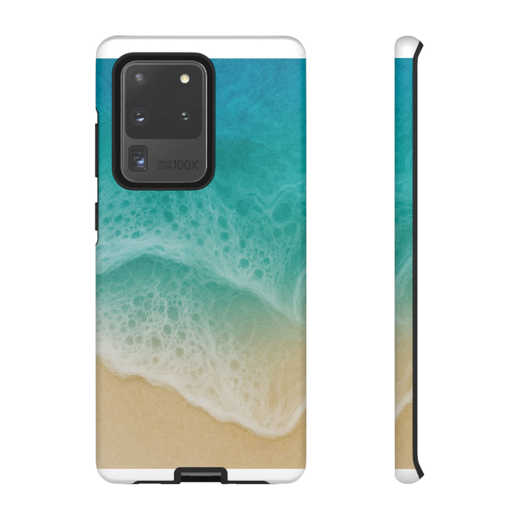 Resin Art, White Cover Design, Tough Cases, Phone Cover