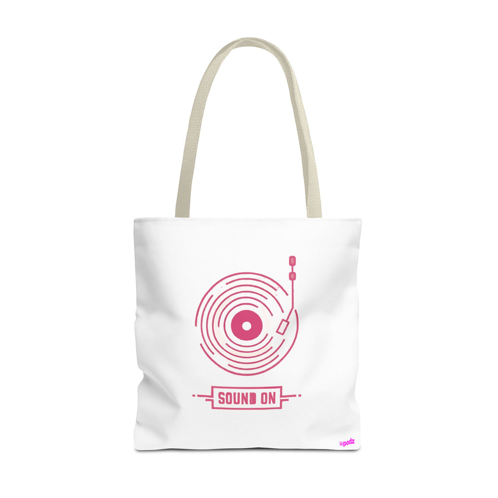 Sound On Tote Bag Design, Fun Bag