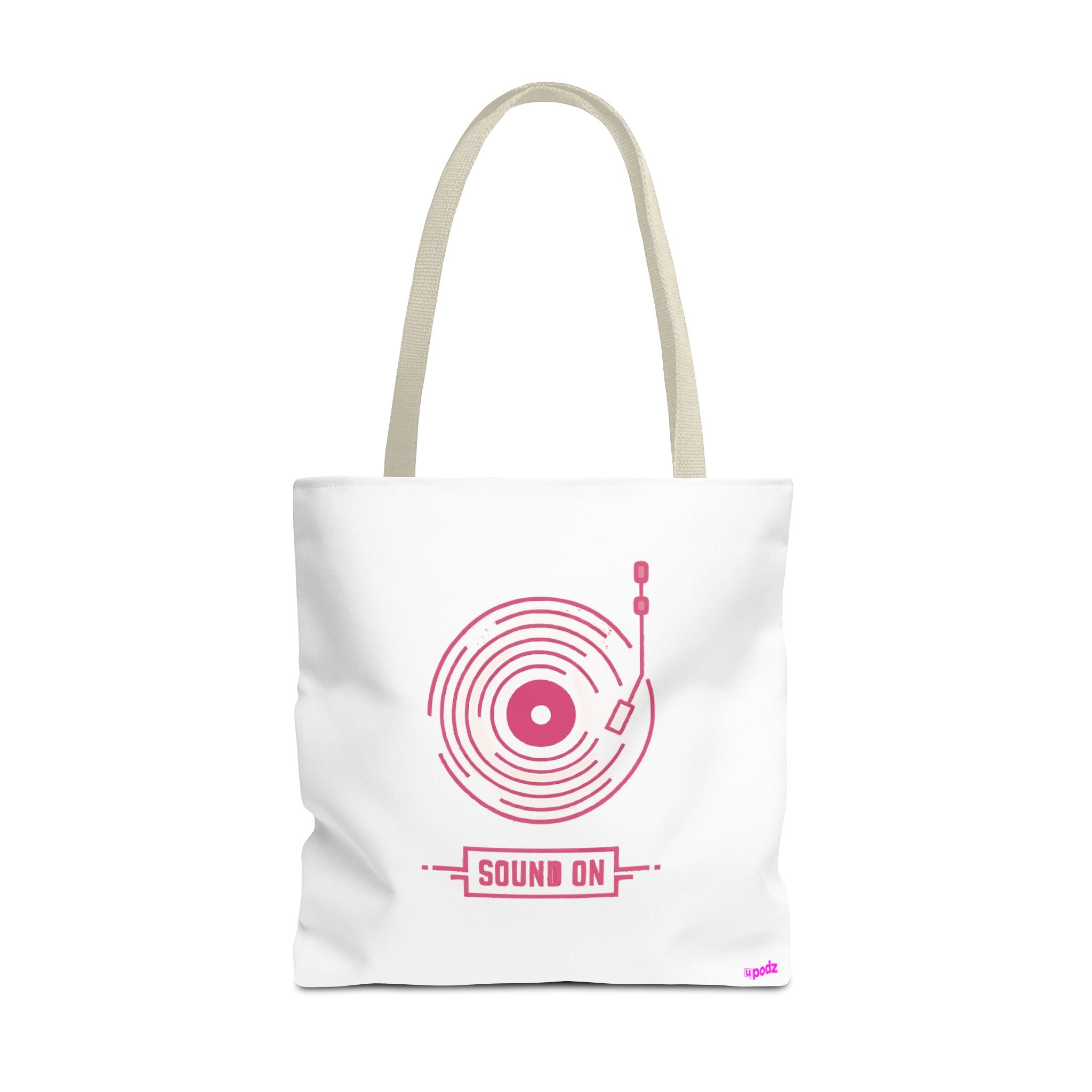 Sound On Tote Bag Design, Fun Bag