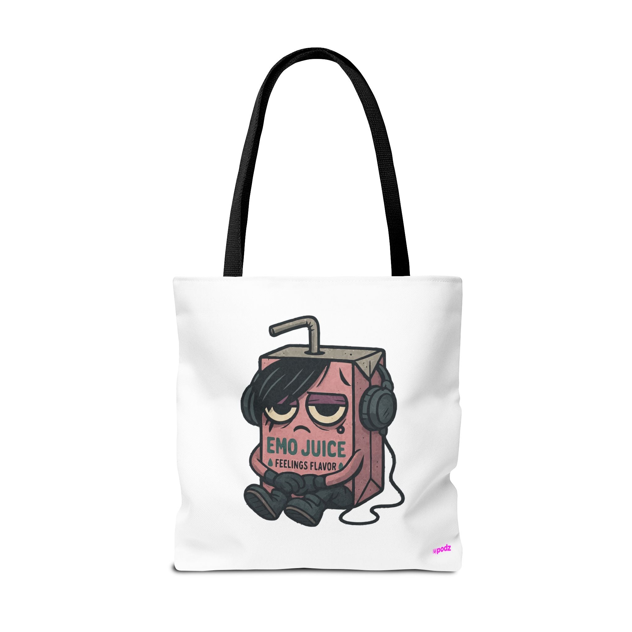 Sad Emo Tote Bag - Quirky Fun Bag