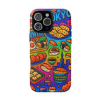 Bento Box, White Cover Design, Tough Cases, Phone Cover