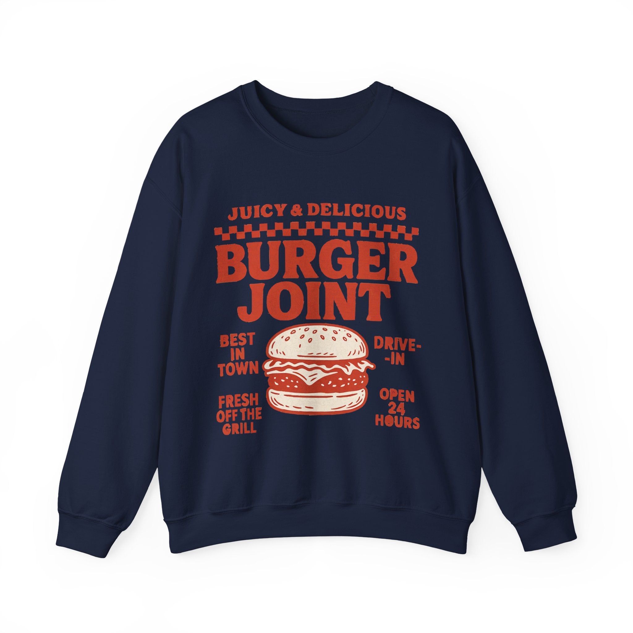 Burger Joint Red, Sweatshirt