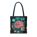 Brain Power Tote Bag - Quirky, Fun Tote Bag