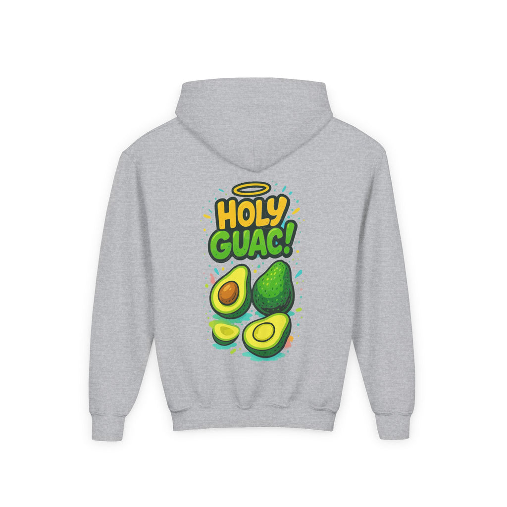 Holy Guacamole Fun Youth Hooded Sweatshirt, Casual Wear