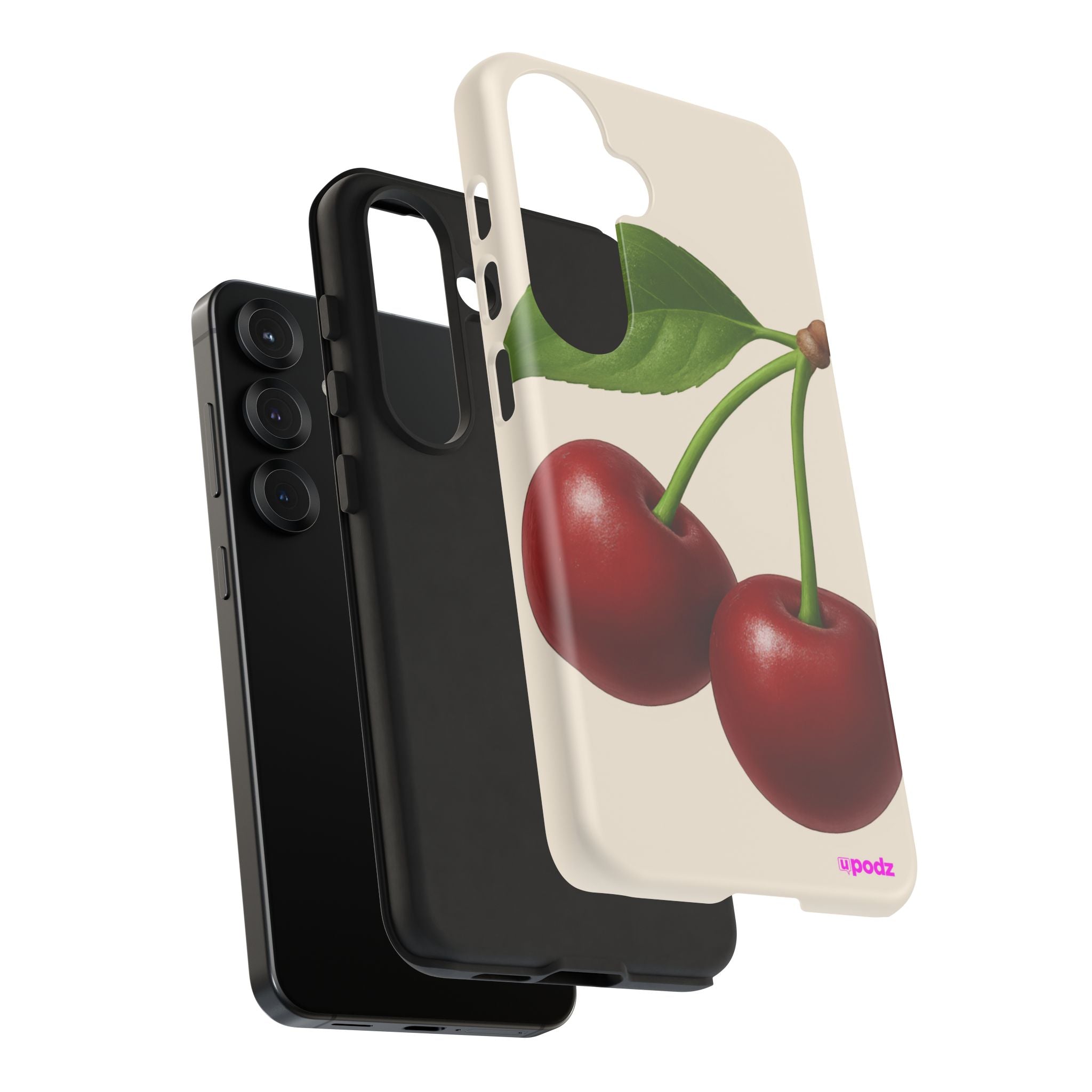 Red Cherry Design, Tough Cases, Phone Cover
