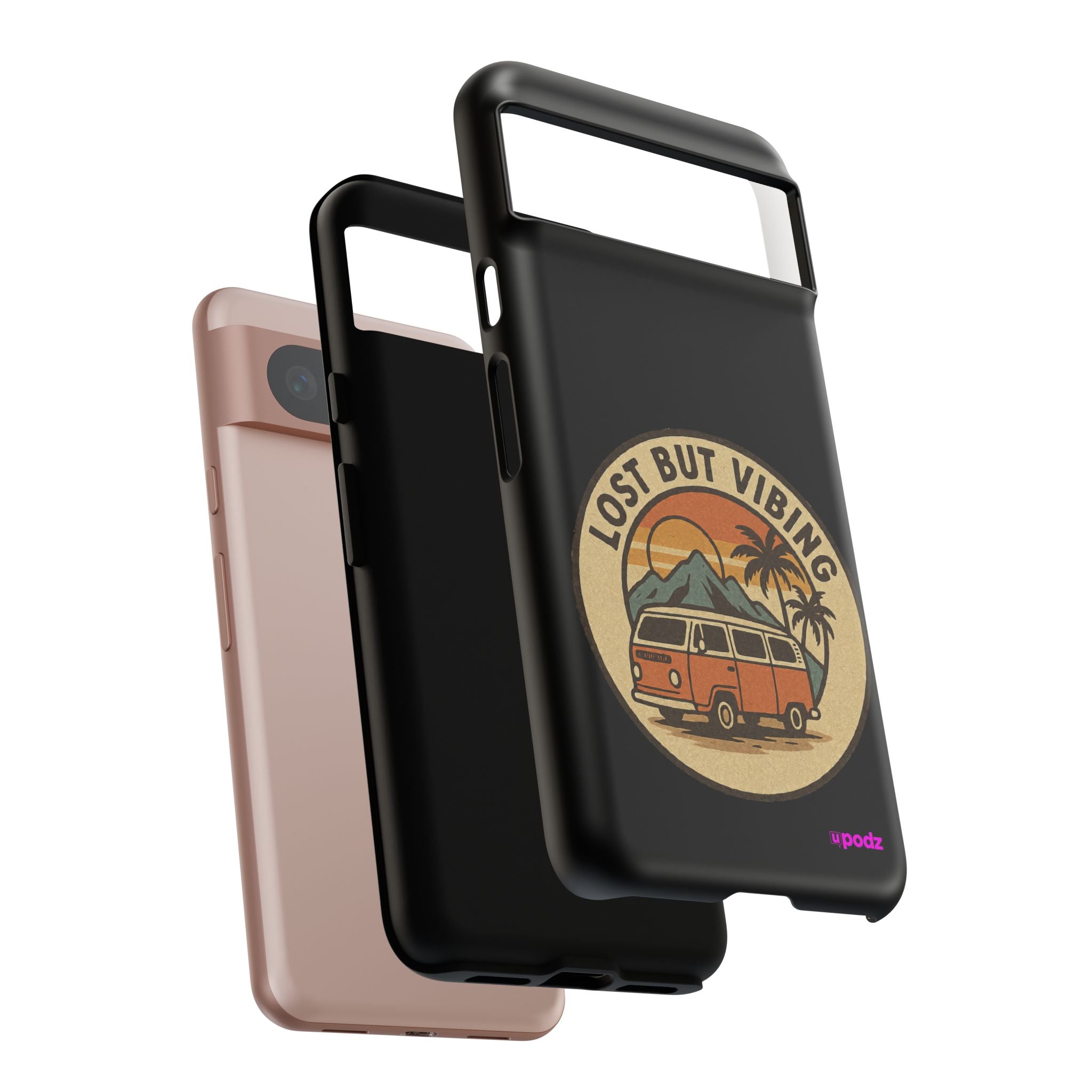 Lost But Vibing Design, Tough Cases, Phone Cover