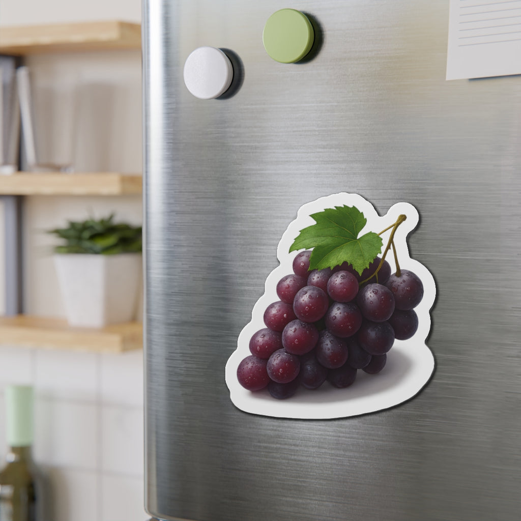 Grapes Die-Cut Magnets | Fun Kitchen Decor