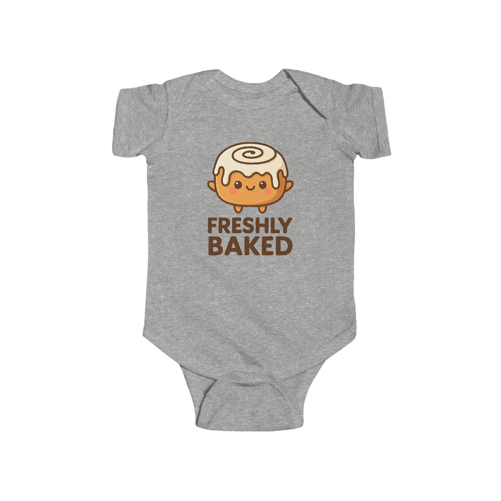 Freshly Baked Baby Bodysuit, Funny Infant Outfit, Cute Baby Clothes