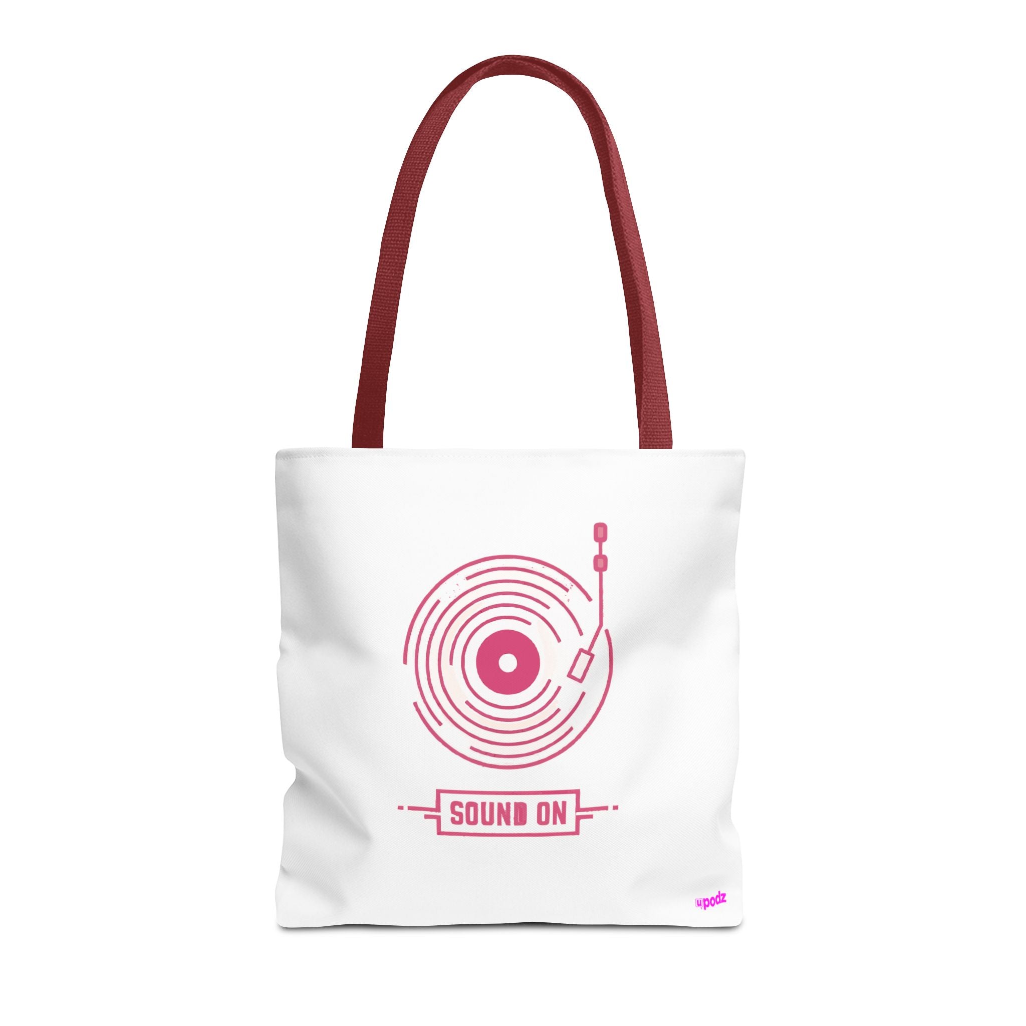Sound On Tote Bag Design, Fun Bag