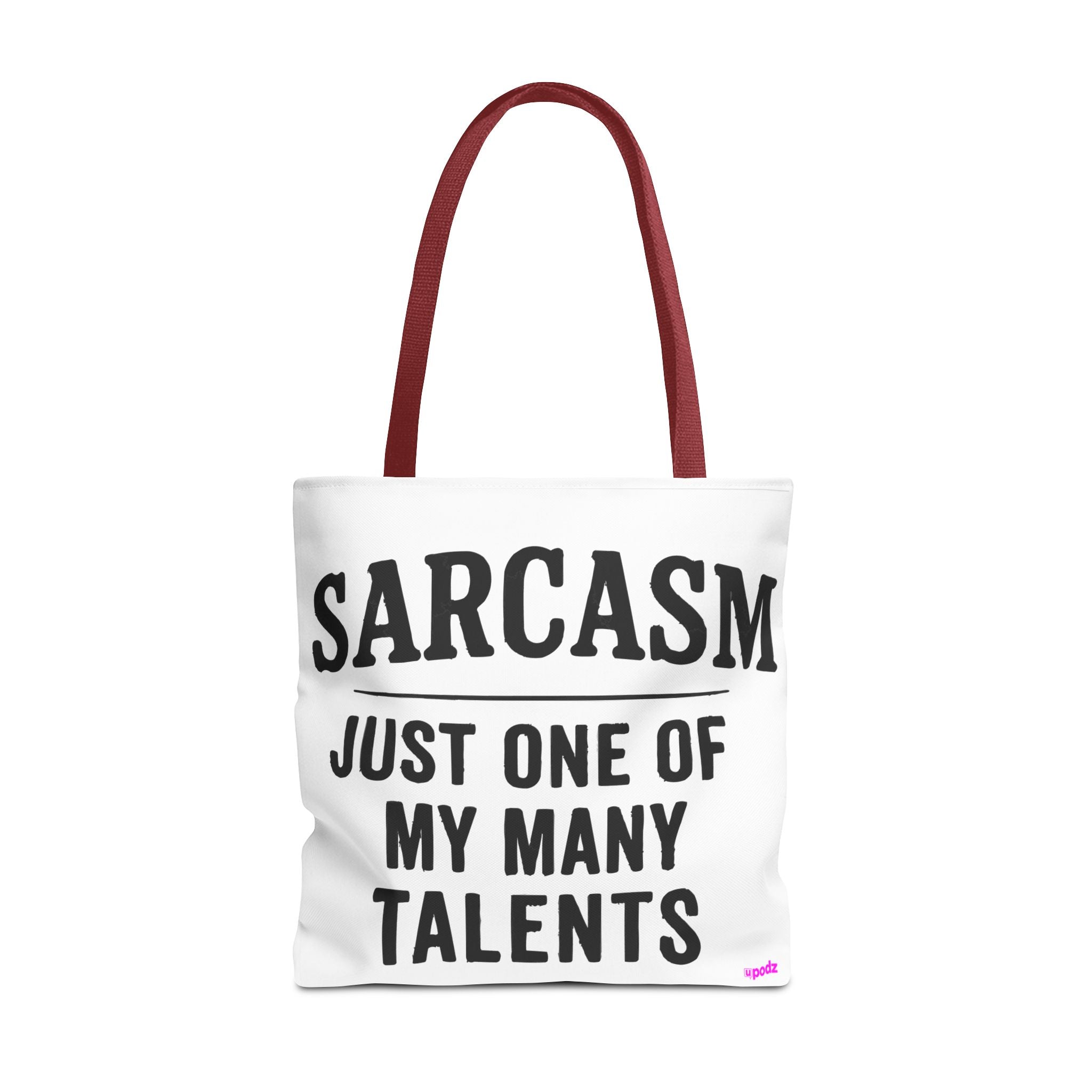 Sarcasm Tote Bag - Quirky Design, Fun Bag