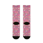 Anime Taped, Fun Playful Sublimation Crew Socks