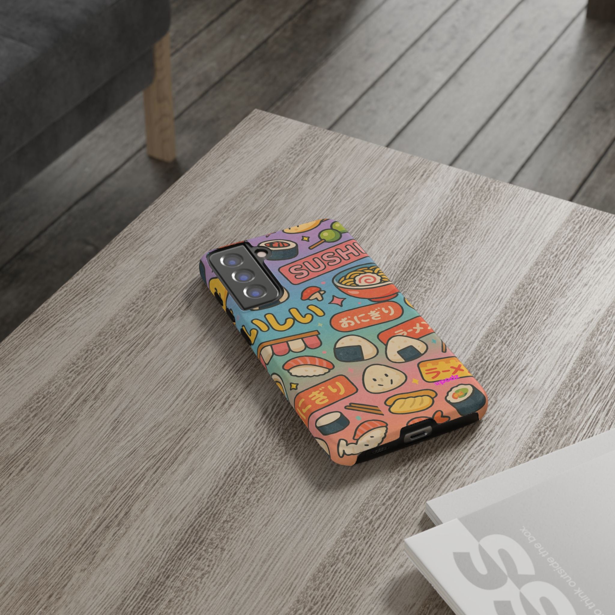 I love Sushi, White Cover Design, Tough Cases, Phone Cover