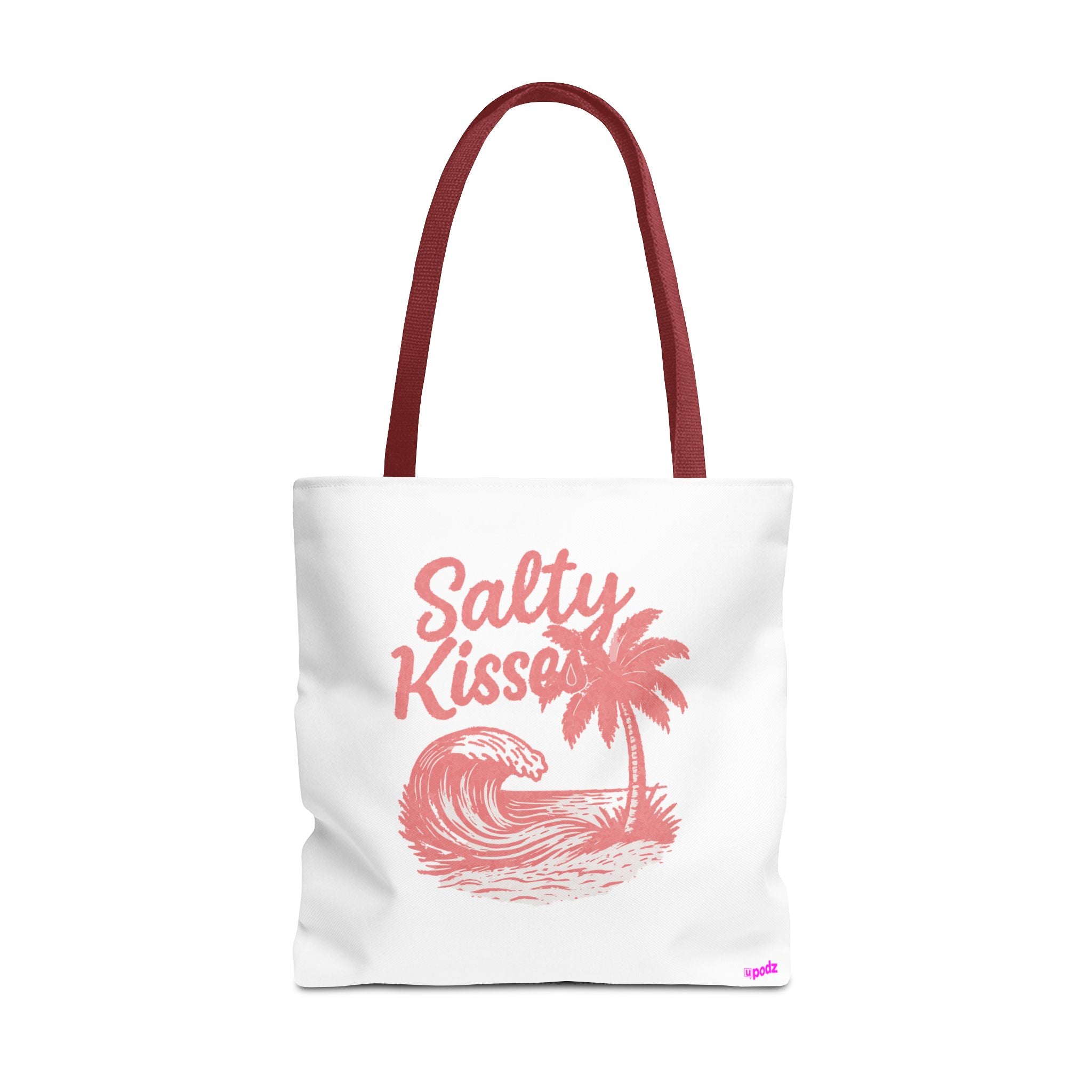 Salty Kisses Tote - Quirky Design, Fun Bag