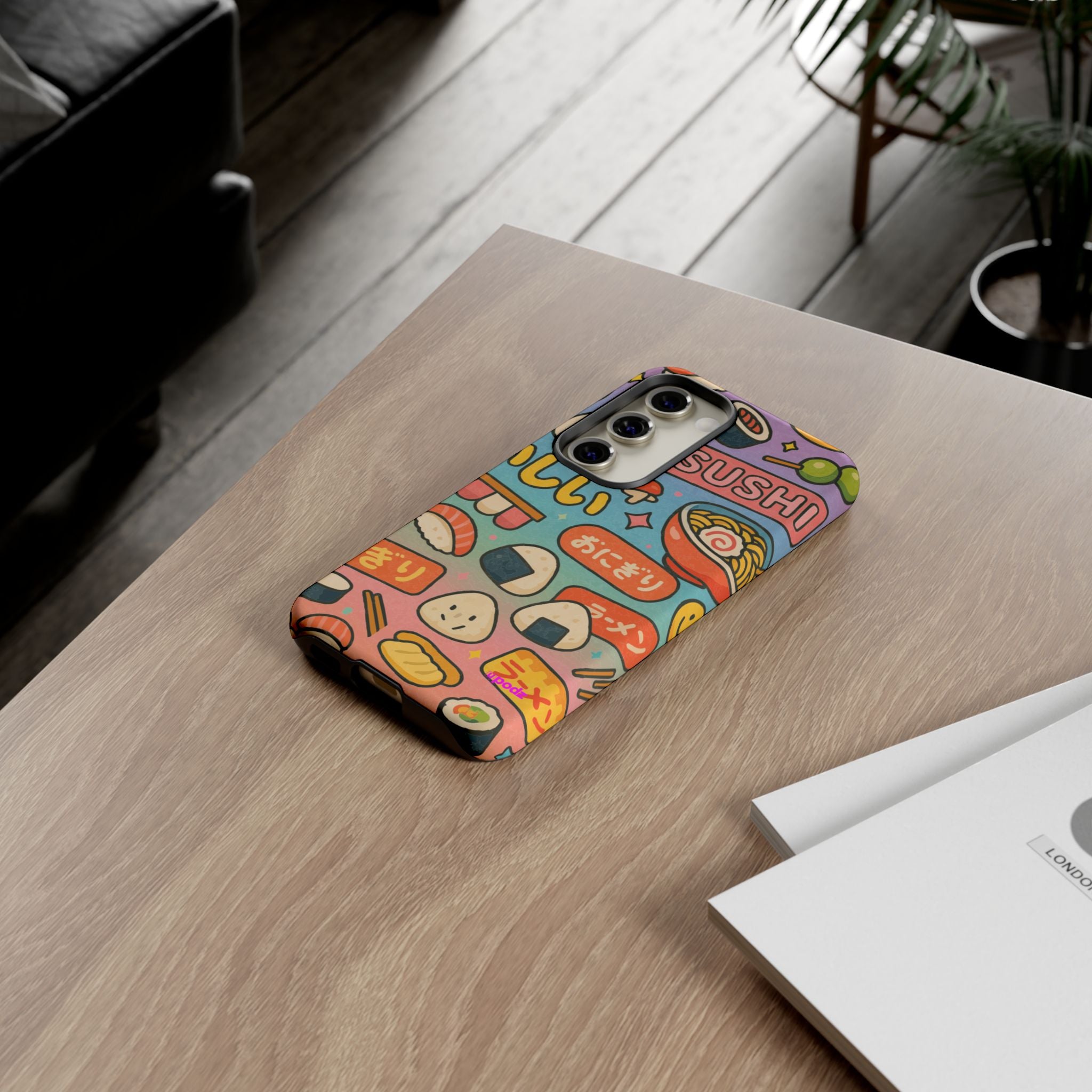 I love Sushi, White Cover Design, Tough Cases, Phone Cover