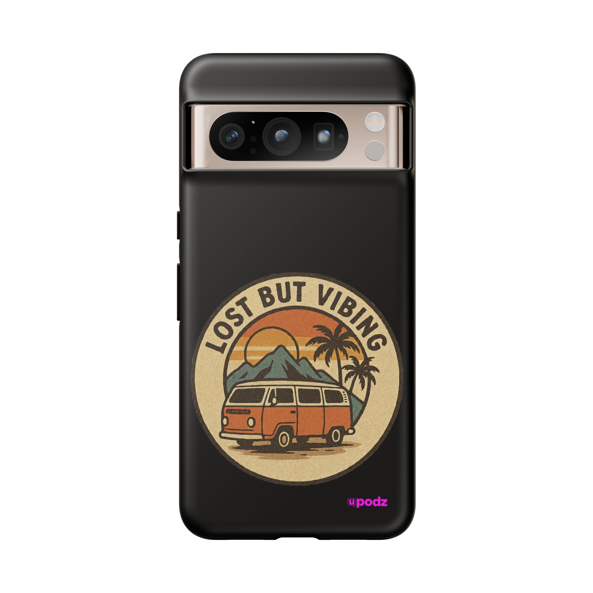 Lost But Vibing Design, Tough Cases, Phone Cover