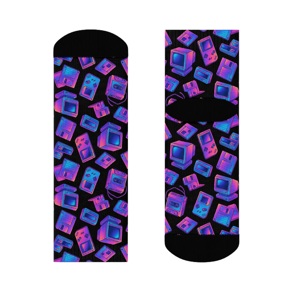 Retro Hardware Socks, Funky Design
