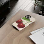 Red Cherry Design, Tough Cases, Phone Cover
