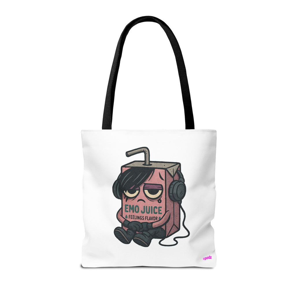 Sad Emo Tote Bag - Quirky Fun Bag