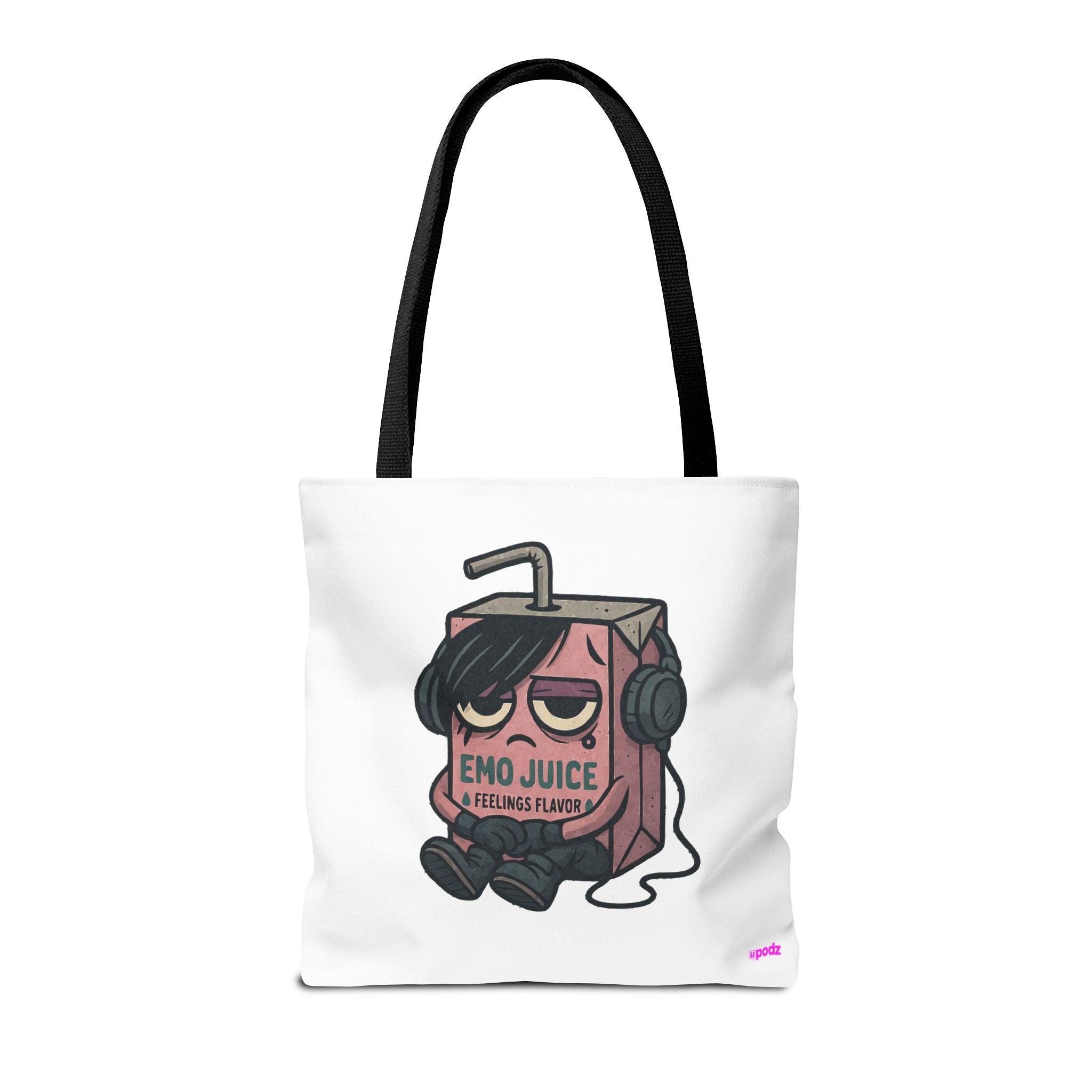 Sad Emo Tote Bag - Quirky Fun Bag