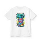 Brain Freeze Kids Tee, Fun Graphic Tee, Kids Cotton T-Shirt