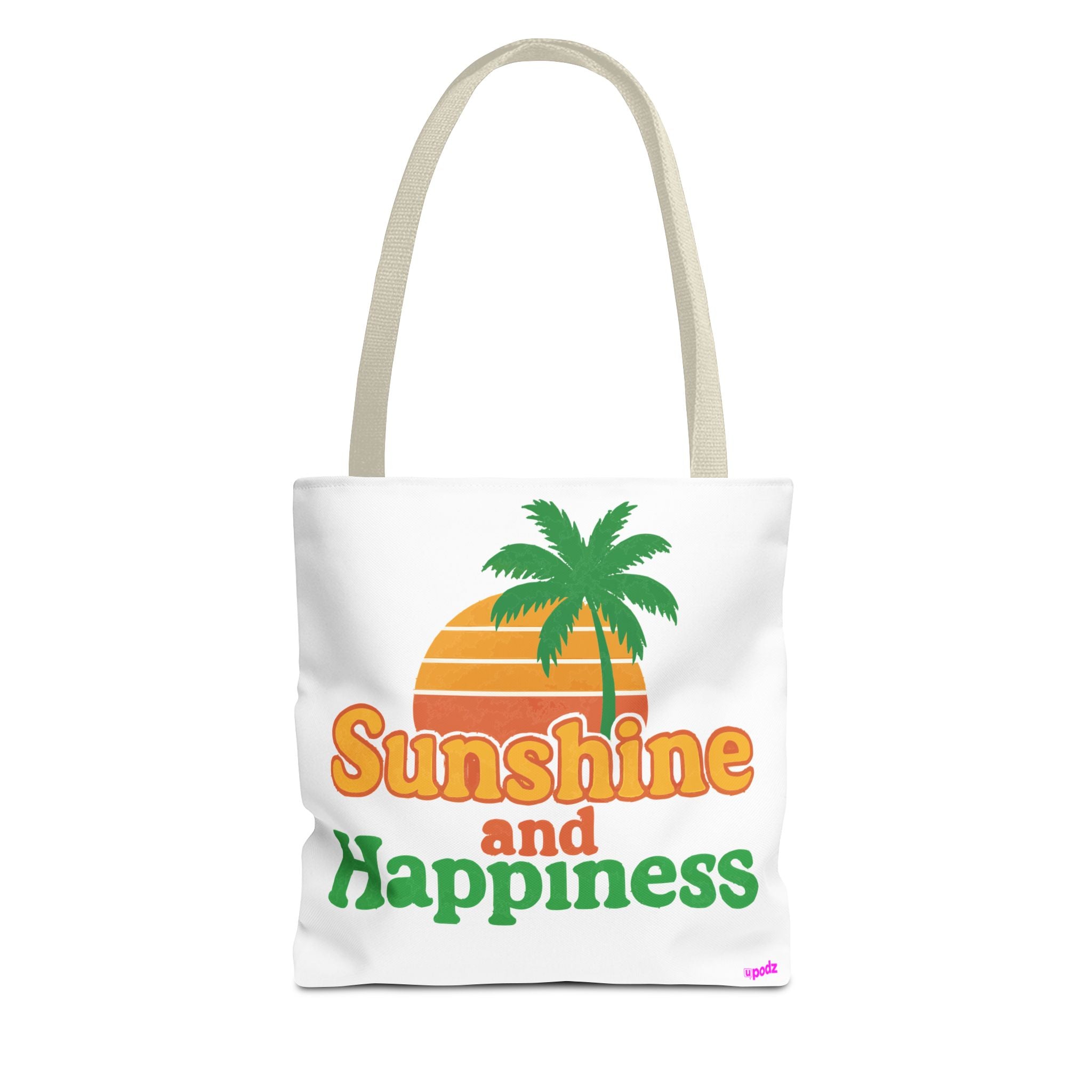 Sunshine Happiness Tote, Quirky Design, Fun Bag
