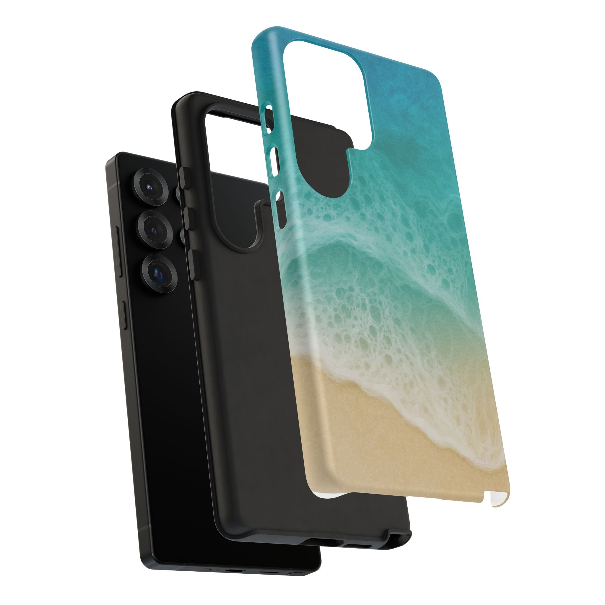 Resin Art, White Cover Design, Tough Cases, Phone Cover