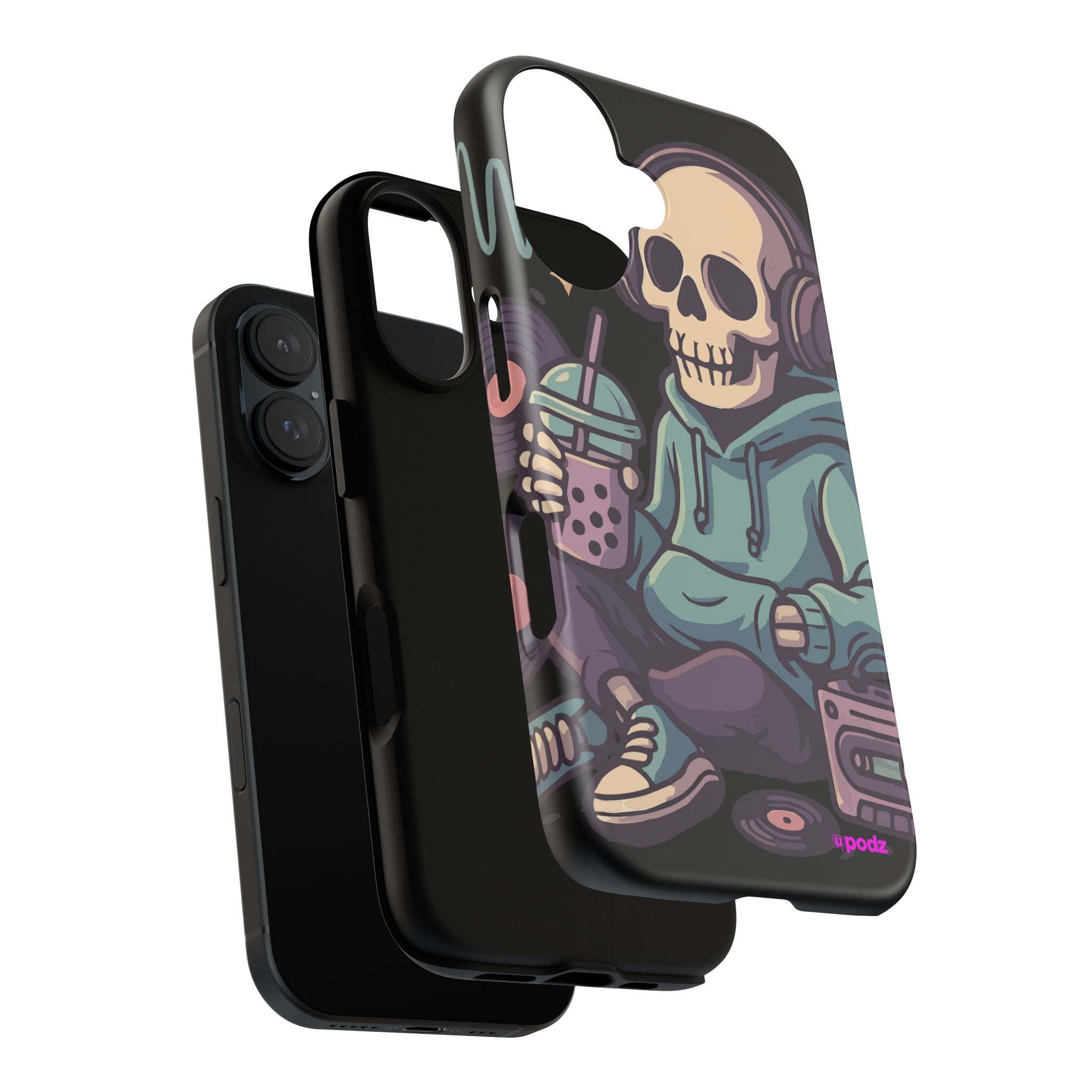 Skull Headphones Design, Tough Cases, Phone Cover
