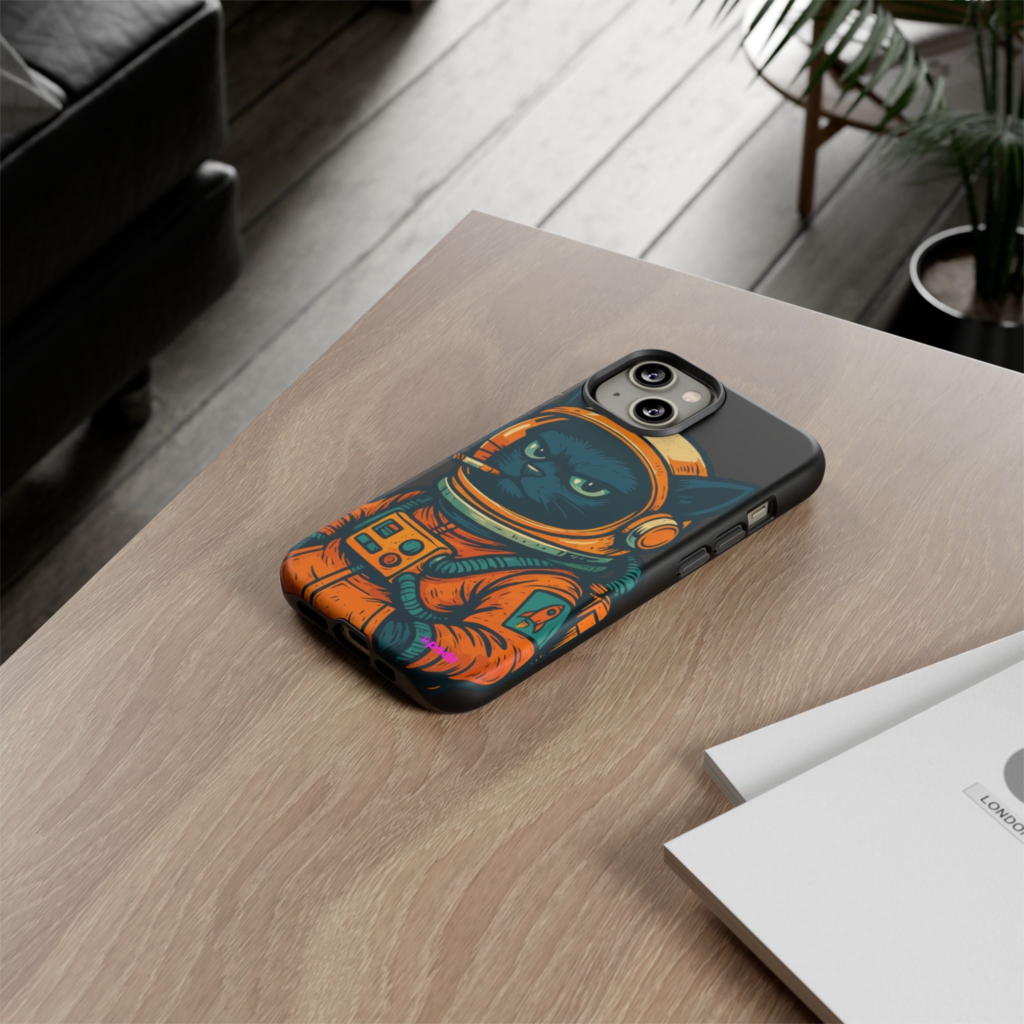 Smoking Cat Design, Tough Cases, Phone Cover