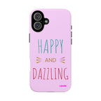 Happy Dazzling Design, Tough Cases, Phone Cover