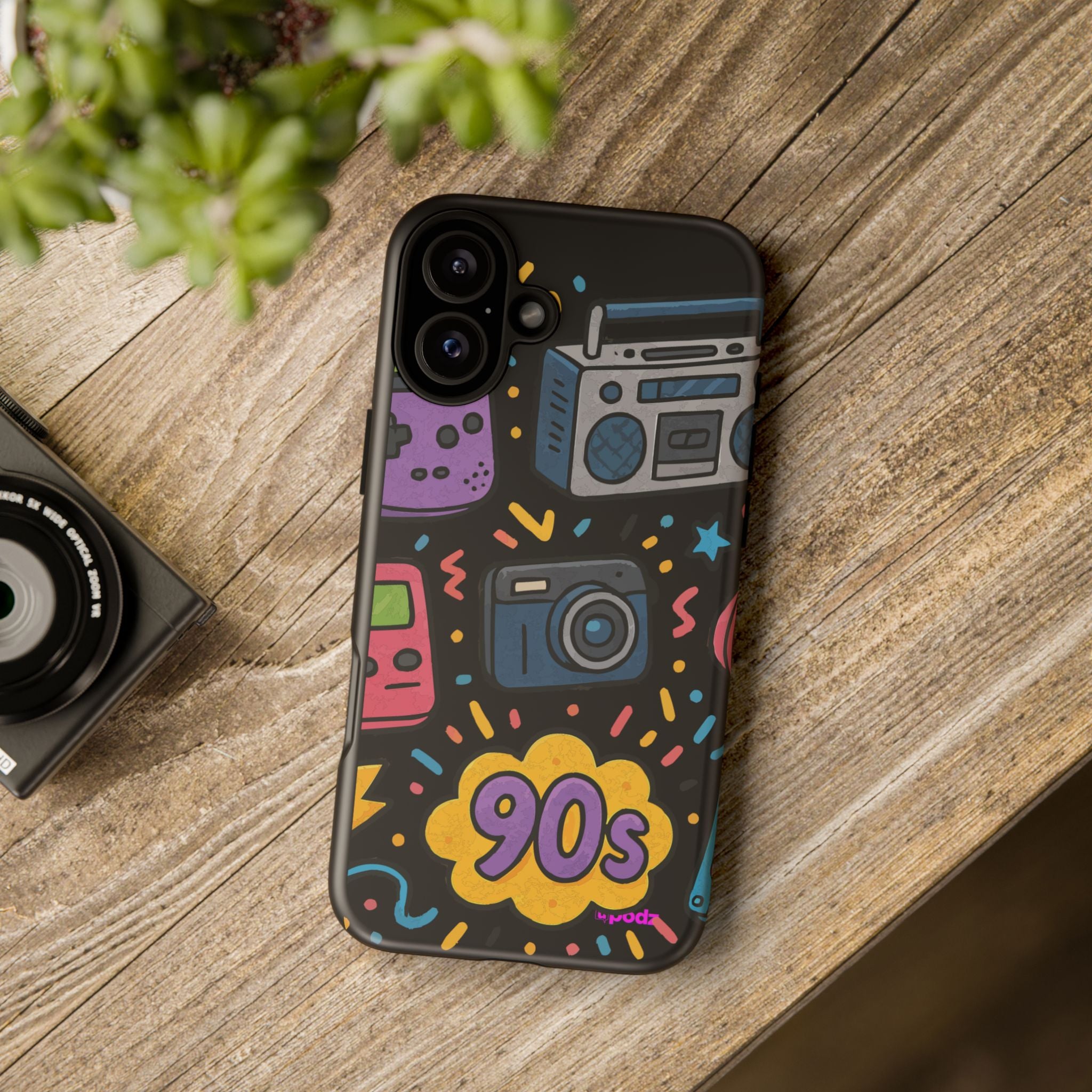 Retro 90's Design, Tough Cases, Phone Cover