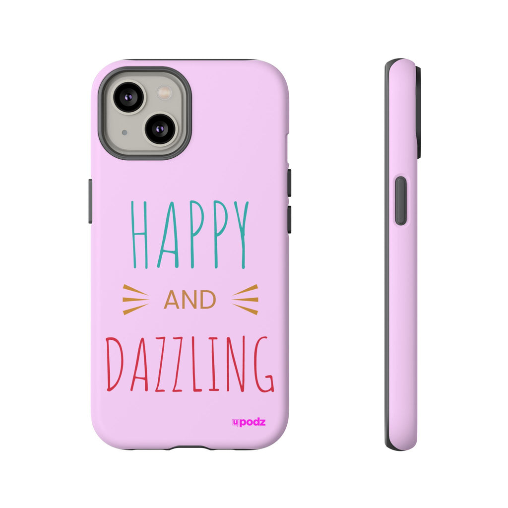 Happy Dazzling Design, Tough Cases, Phone Cover