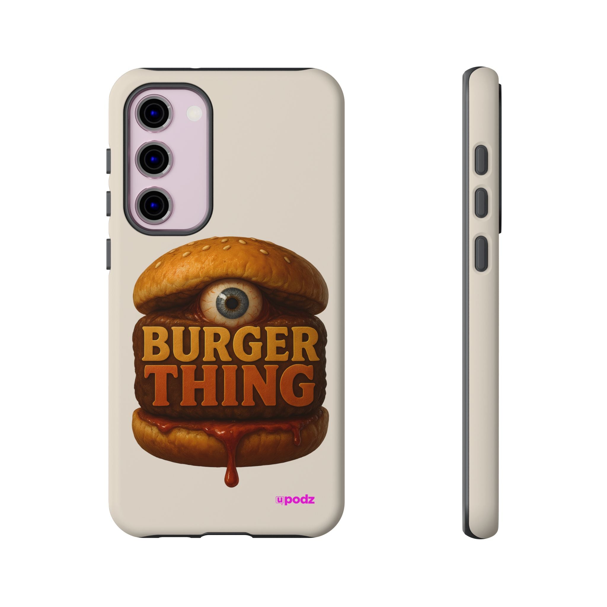 Burger Thing Design, Tough Cases, Phone Cover