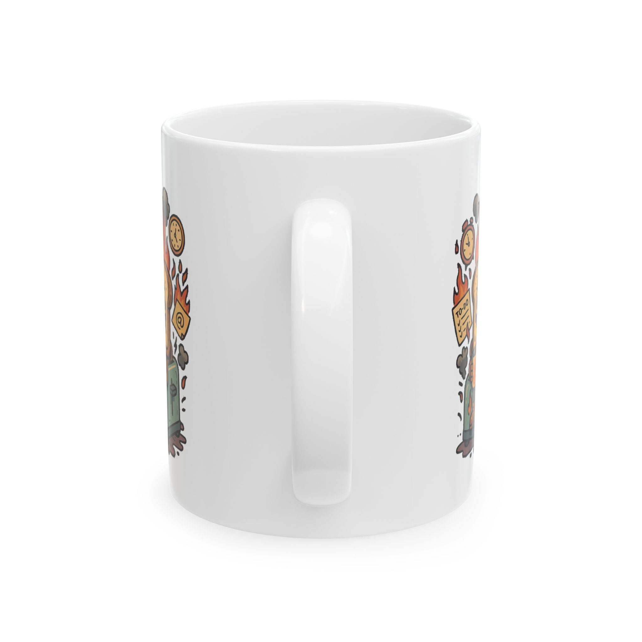 Burnt Toast Ceramic Mug |  Personalized Mug