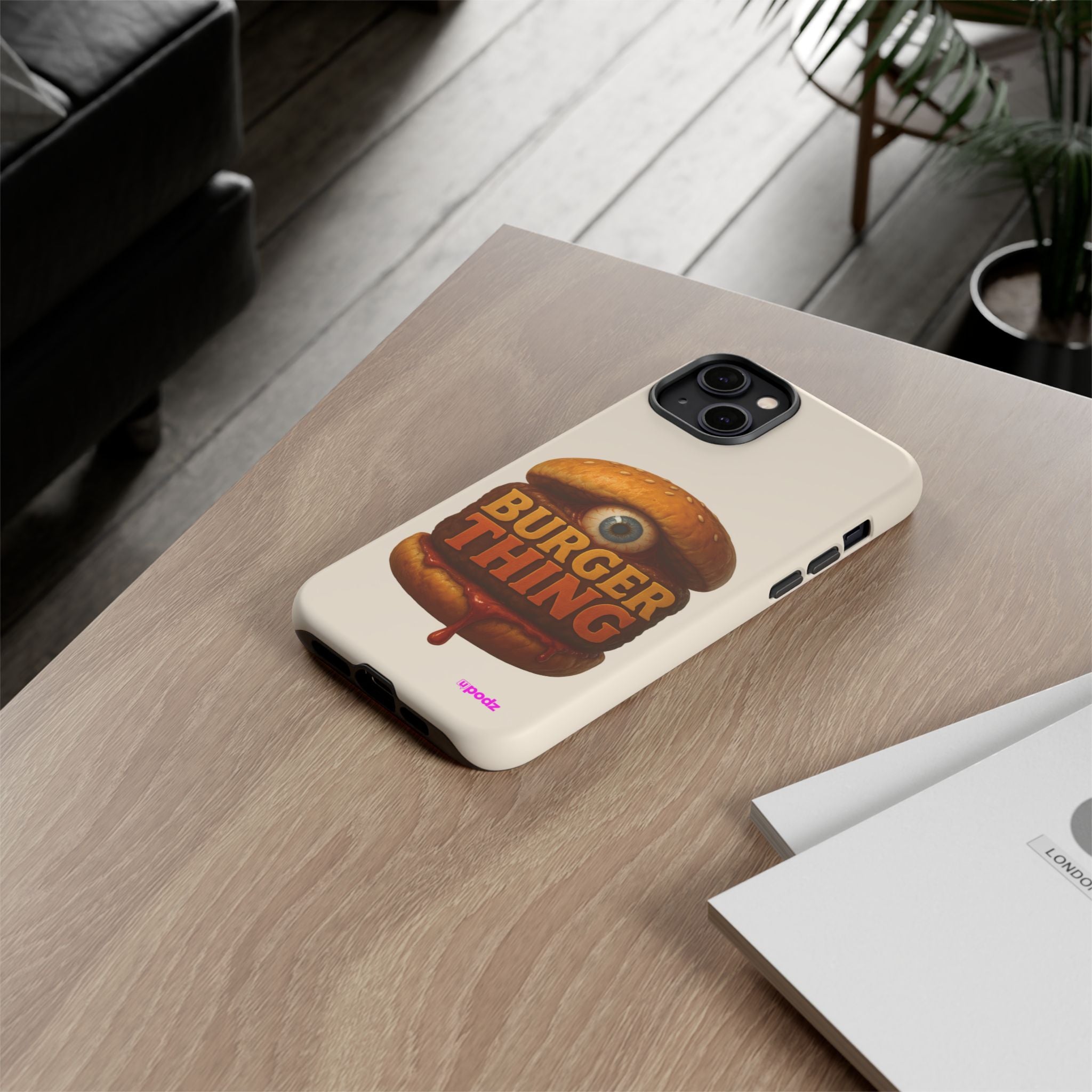 Burger Thing Design, Tough Cases, Phone Cover