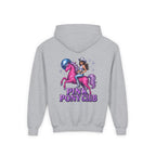Pink Pony Club Youth Hooded Sweatshirt, Casual Wear