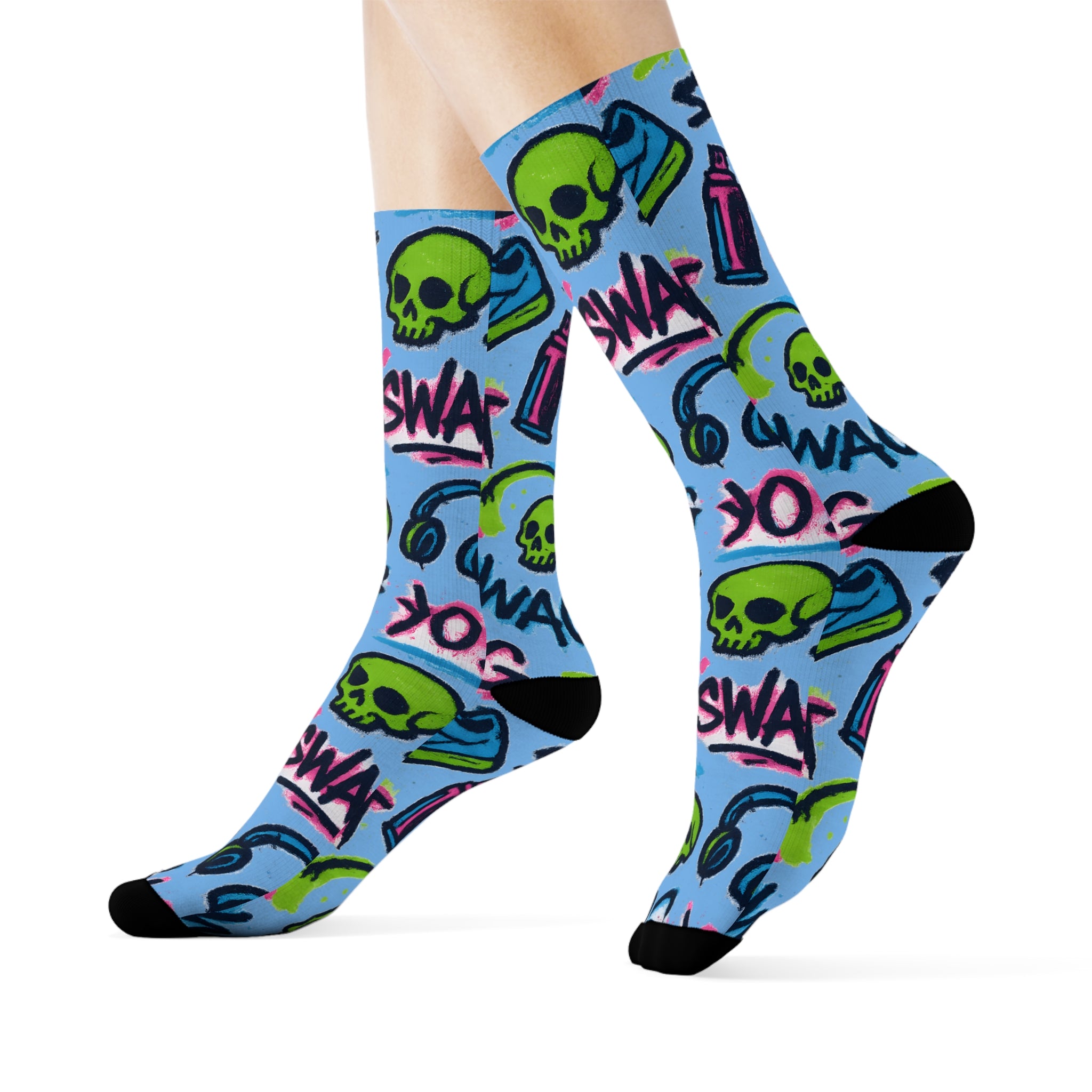 Street Swag Socks, Funky Design