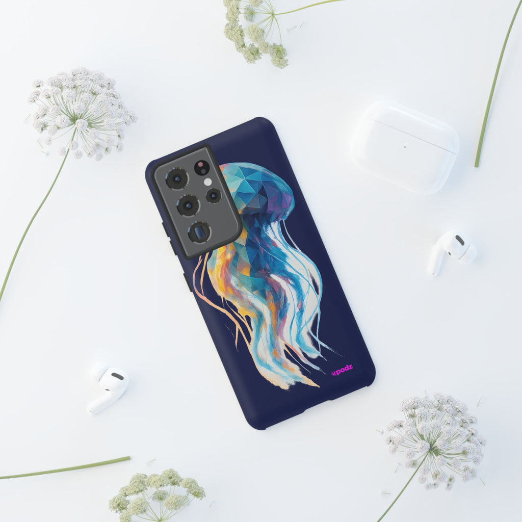 Jellyfish Glow Design, Tough Cases, Phone Cover