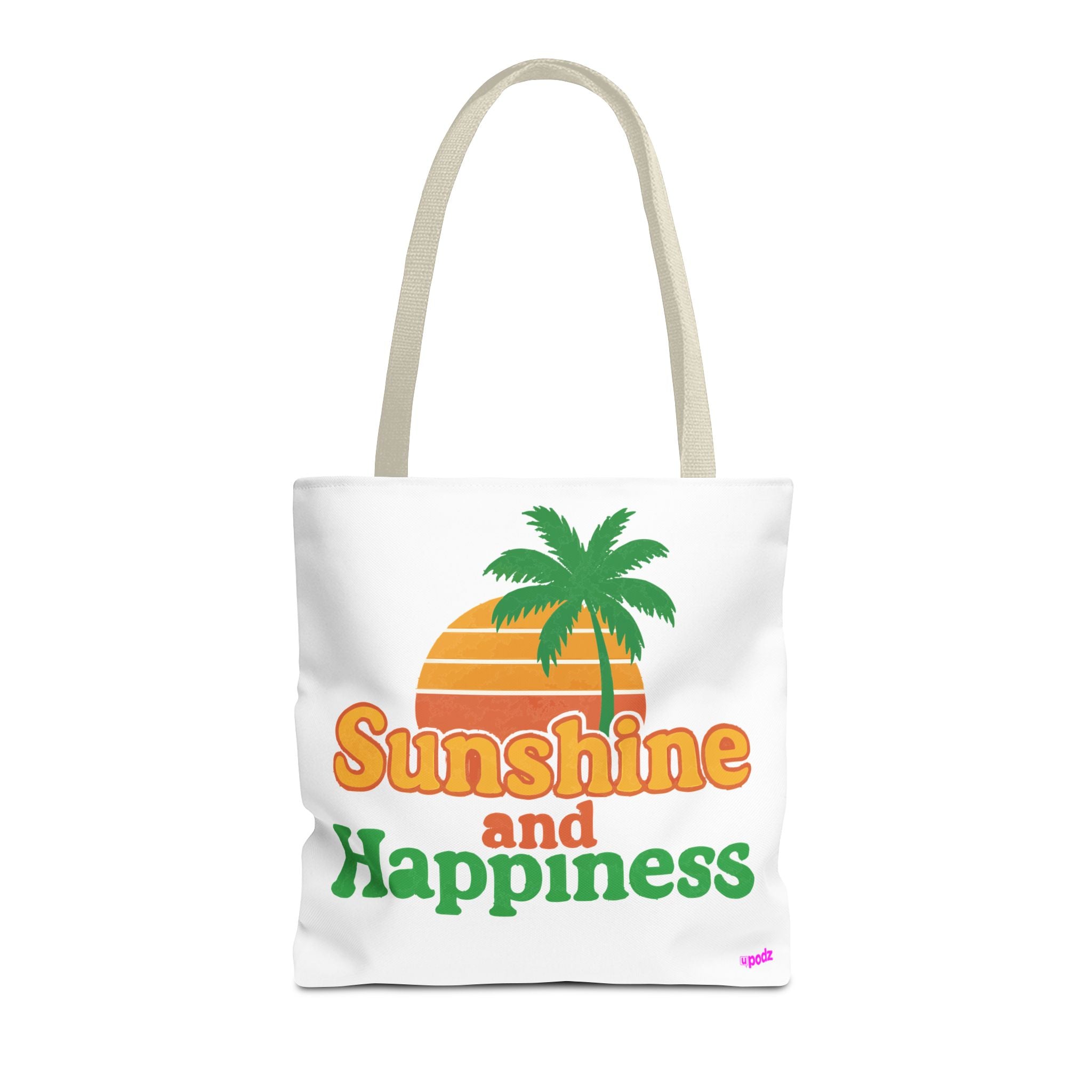 Sunshine Happiness Tote, Quirky Design, Fun Bag