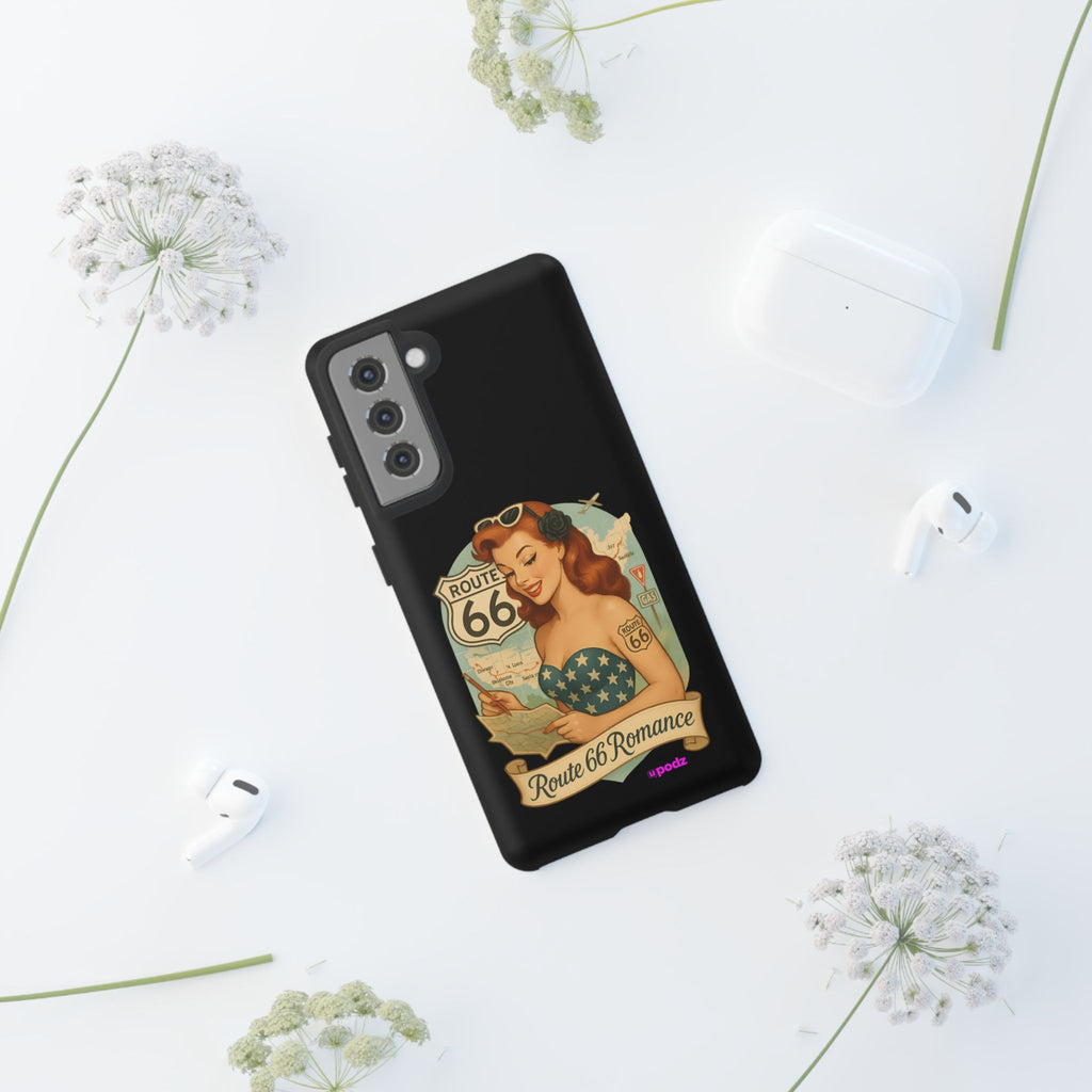 Route 66 Design, Tough Cases, Phone Cover, Unique Gift